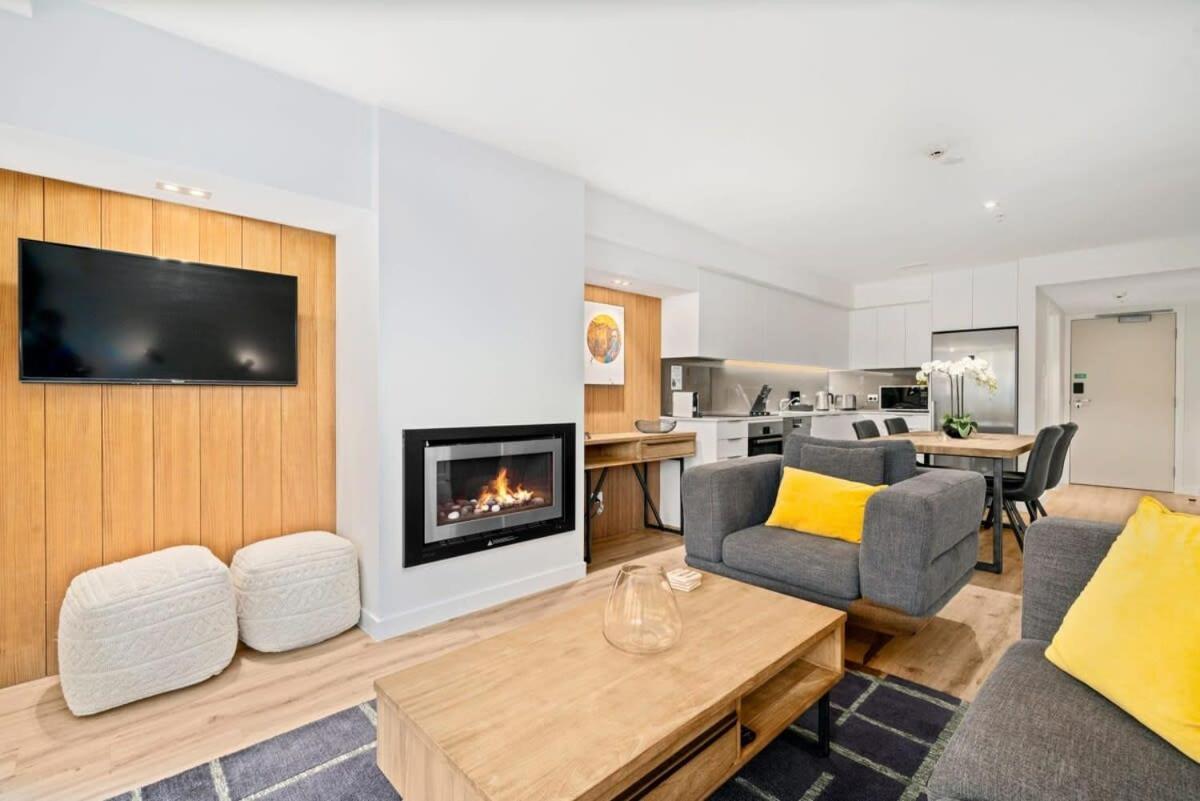 Cozy Coronet Peak Apartment At La Residence Du Parc Queenstown Exterior foto